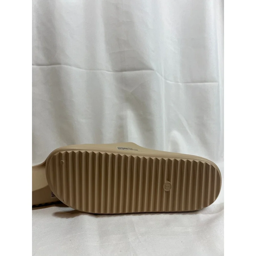 Goodfellow & Co Mens Tan Beige Foam Slide Sandals‎ Size 11 F425071-Q4/25